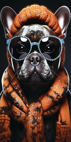 Trendy Animals Canvas 43X82CM