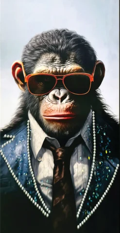 Trendy Animals Canvas 43X82CM