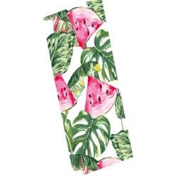 Tropical Print Beach Towel 28x55in – Assorted Summer Designs