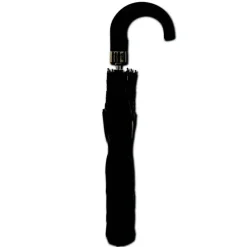 Umbrella 17in Black Compact Handle