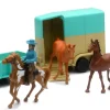 Valley Ranch - Pickup Trucks & Horse Trailer