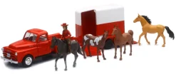 Valley Ranch - Pickup Trucks & Horse Trailer