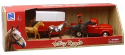 Valley Ranch - Pickup Trucks & Horse Trailer
