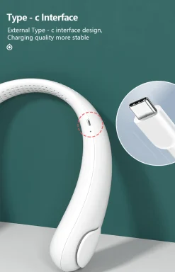 Vorteco - Rechargeable Neck Cooling Fan
