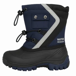 Water-Resistant Winter Boots with Reflective Details