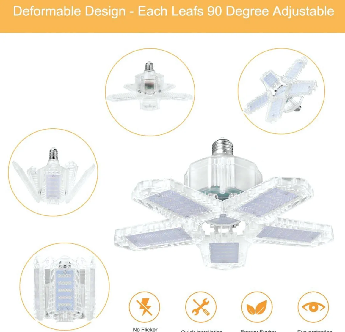 WATTSON | Foldable Transparent LED COB Light | 100W