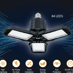 WATTSON - Garage LED COB light foldable 100W
