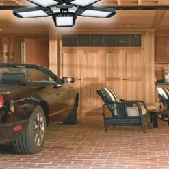 WATTSON -Garage 5 Panel Led Light 140 Leds/ 400