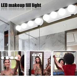 WATTSON - Led Mirror Light Adjustable Brightness Levels Daylight White