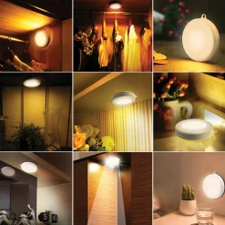 WATTSON | Set of 2 Round Infrared Sensor LED Lights