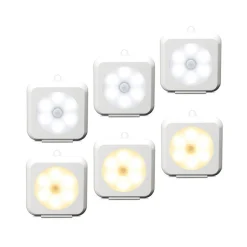WATTSON | Set of 2 Square Infrared Motion Sensor Lights
