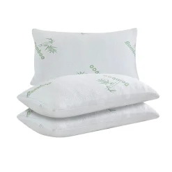 W Home - Bamboo-Blend Quilted Pillow Protector