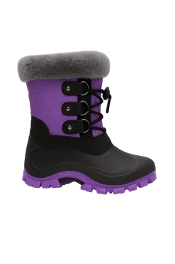 Winter Snow Boots with Faux Fur Lining