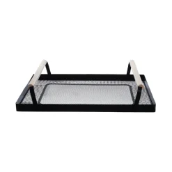 Wire Basket With Handle Black 40x38x8