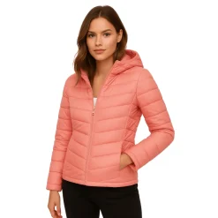 Women’s Lightweight Hooded Puffer Jacket