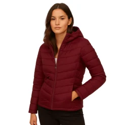 Women’s Lightweight Hooded Puffer Jacket