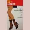 Women’s 5-Pair Sheer Anklets with Reinforced Toe