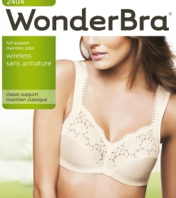 WonderBra- Wireless Full Support Bra Natural - W2404