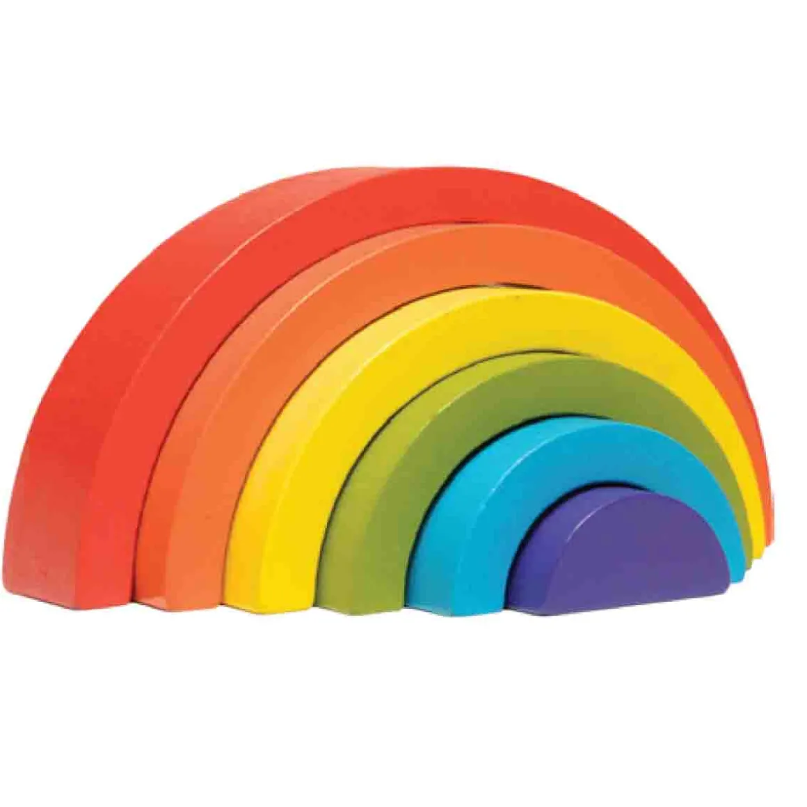 Wooden Rainbow Stacker Plywood