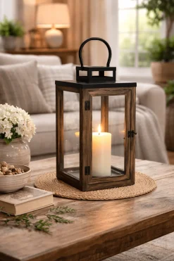 Wood Lantern