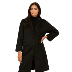 Wool-Blend Coat