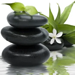 Zen Spa Canvas Wall Art – 80 x 80 x 2.5 cm