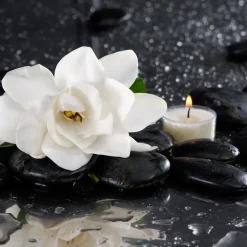 Zen Spa Canvas Wall Art – 80 x 80 x 2.5 cm