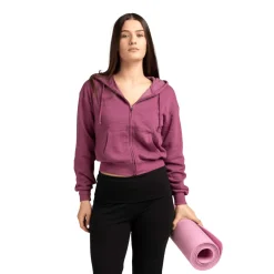 Zip-Up Hoodie with Pockets
