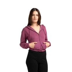 Zip-Up Hoodie with Pockets