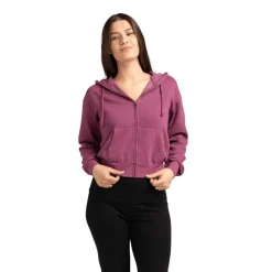 Zip-Up Hoodie with Pockets